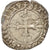 Coin, France, Charles VI, Florette, Troyes, EF(40-45), Billon, Duplessy:405C