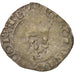 Moneda, Francia, Charles VI, Florette, Paris, BC+, Vellón, Duplessy:387B