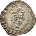Coin, France, Charles VI, Florette, Paris, VF(30-35), Billon, Duplessy:387A