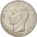Greece, George I, 5 Drachmai, 1876, Paris, VF(20-25), Silver, KM:46