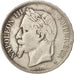 France, Napoleon III, 5 Francs, 1868, Paris, VF(20-25), Silver, KM:799.1
