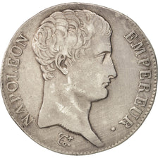 Moneda, Francia, Napoléon I, 5 Francs, 1806, Perpignan, BC+, Plata, KM:673.10