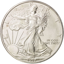 Coin, United States, Dollar, 1997, U.S. Mint, Philadelphia, MS(64), Silver