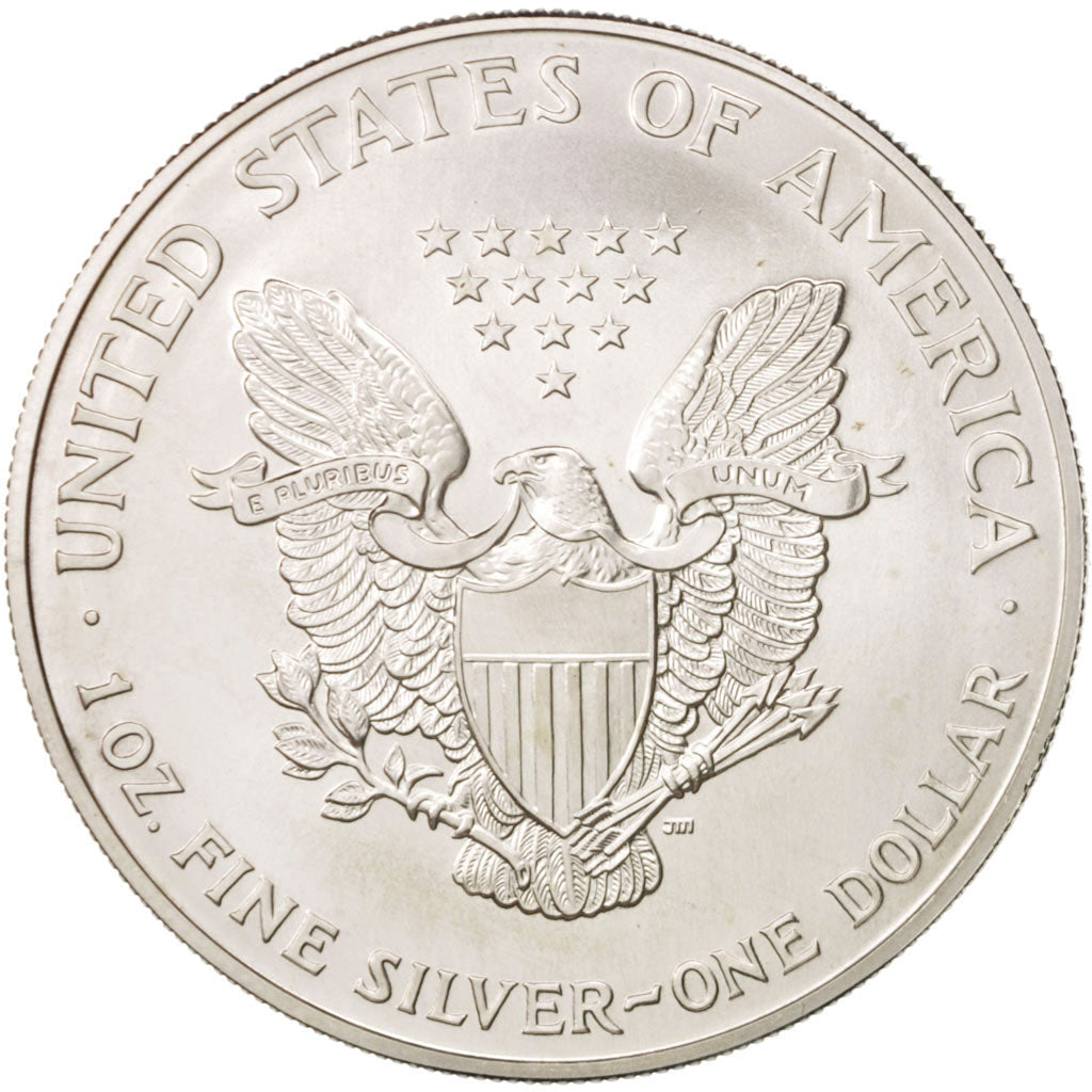 Coin, United States, Dollar, 1997, U.S. Mint, Philadelphia, MS(64), Silver
