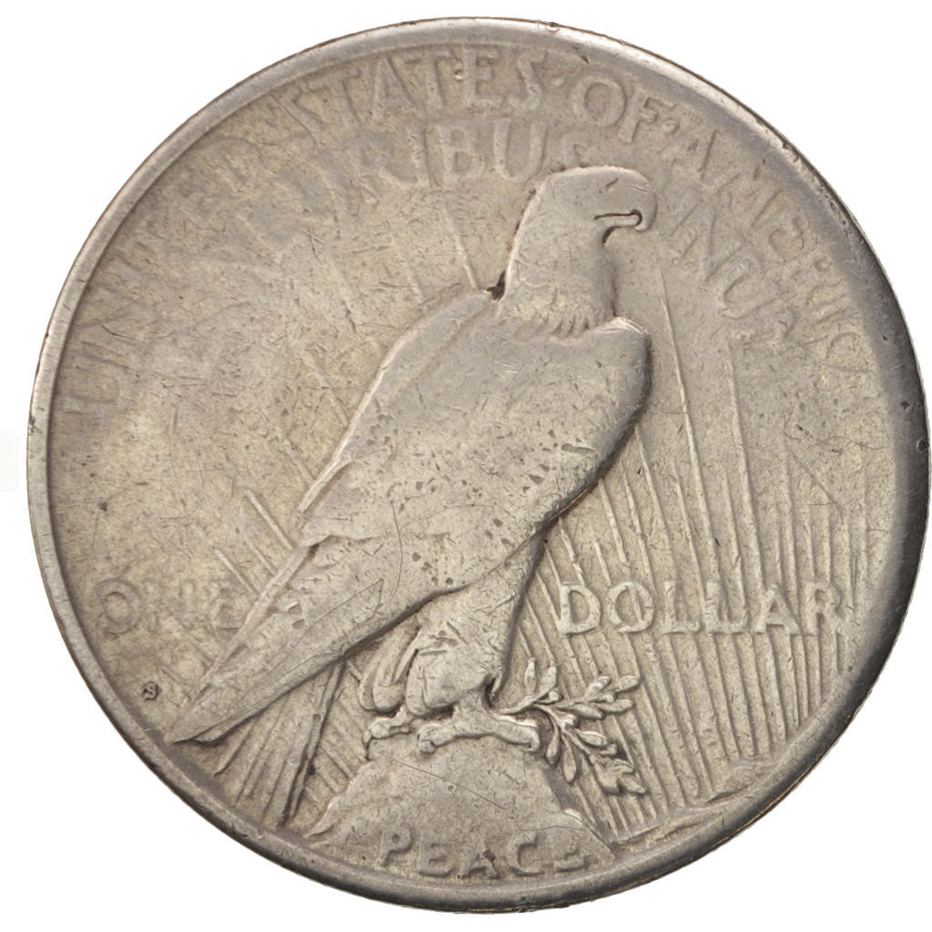 Coin, United States, Peace Dollar, Dollar, 1922, U.S. Mint, San Francisco