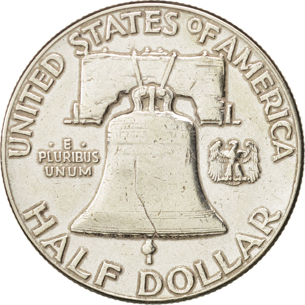 États-Unis, Franklin Half Dollar, 1949, Philadelphia, TB+, KM:199