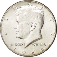United States, Kennedy Half Dollar, 1964, Philadelphia, MS(60-62), KM:202