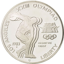 Coin, United States, Dollar, 1983, U.S. Mint, San Francisco, MS(65-70), Silver