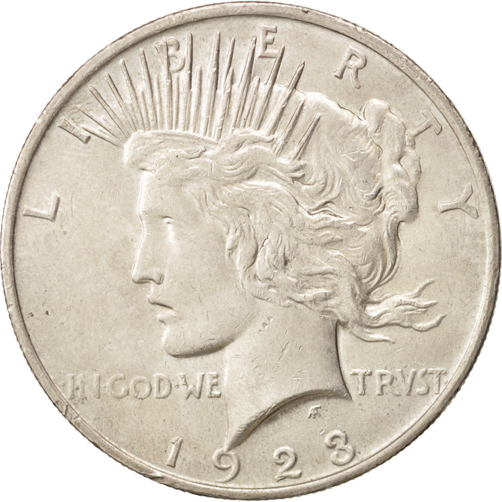 Monnaie, États-Unis, Peace Dollar, Dollar, 1923, U.S. Mint, Philadelphie, SUP