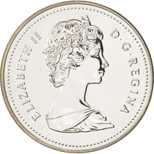 Canada, Elizabeth II, Dollar, 1988, Royal Canadian Mint, Ottawa, MS(63), Silver
