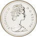 Canada, Elizabeth II, Dollar, 1988, Royal Canadian Mint, Ottawa, MS(63), Silver