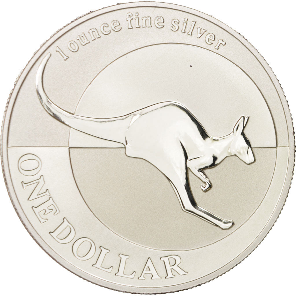 Australia, Elizabeth II, Dollar, 2004, Royal Australian Mint, MS(65-70), Silver