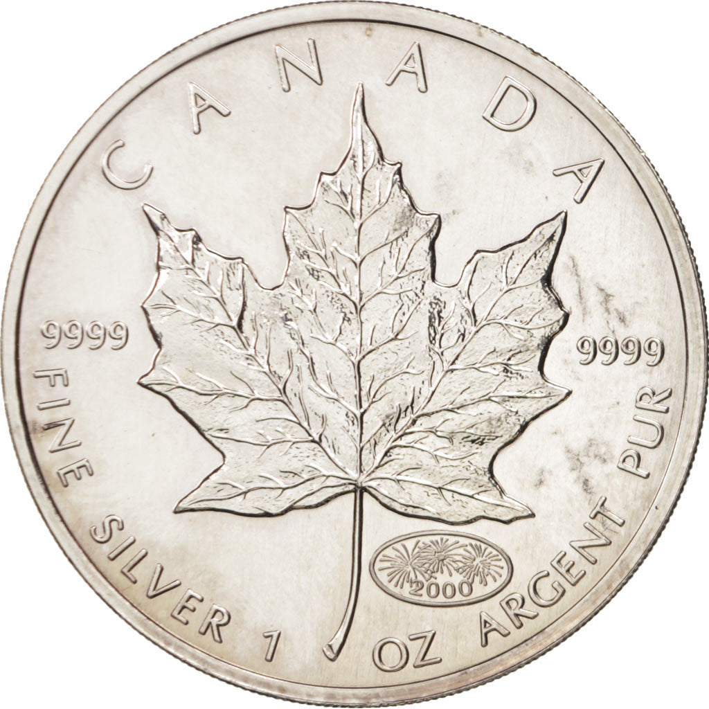 Coin, Canada, Elizabeth II, 5 Dollars, 2000, Royal Canadian Mint, Ottawa