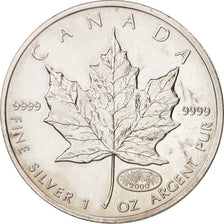 Coin, Canada, Elizabeth II, 5 Dollars, 2000, Royal Canadian Mint, Ottawa