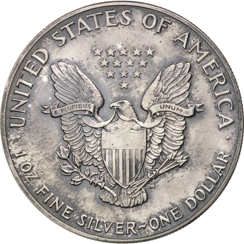 Coin, United States, Dollar, 1987, U.S. Mint, Philadelphia, MS(64), Silver