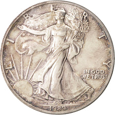 Coin, United States, Dollar, 1989, U.S. Mint, Philadelphia, MS(64), Silver