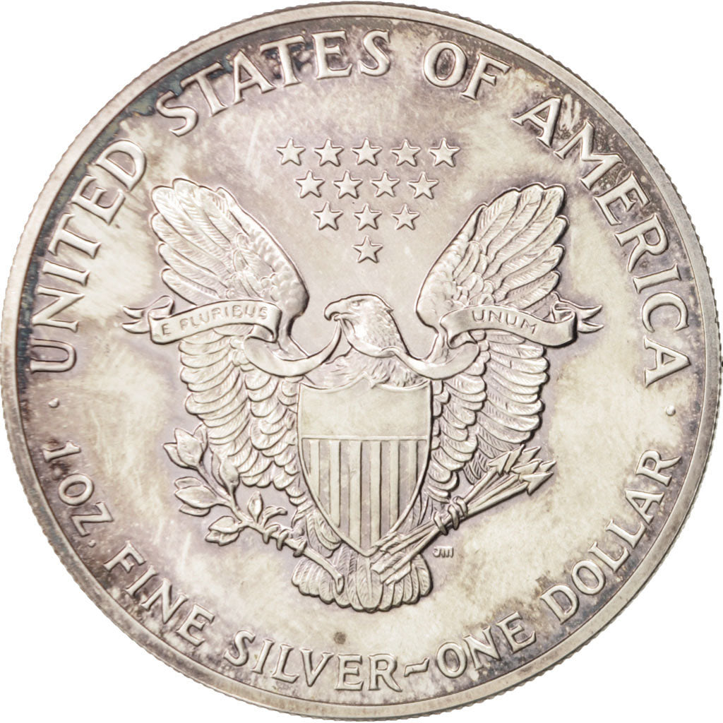 Coin, United States, Dollar, 1989, U.S. Mint, Philadelphia, MS(64), Silver