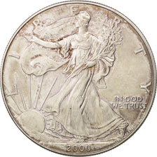United States, Dollar, 2000, U.S. Mint, Philadelphia, MS(65-70), Silver, KM:273