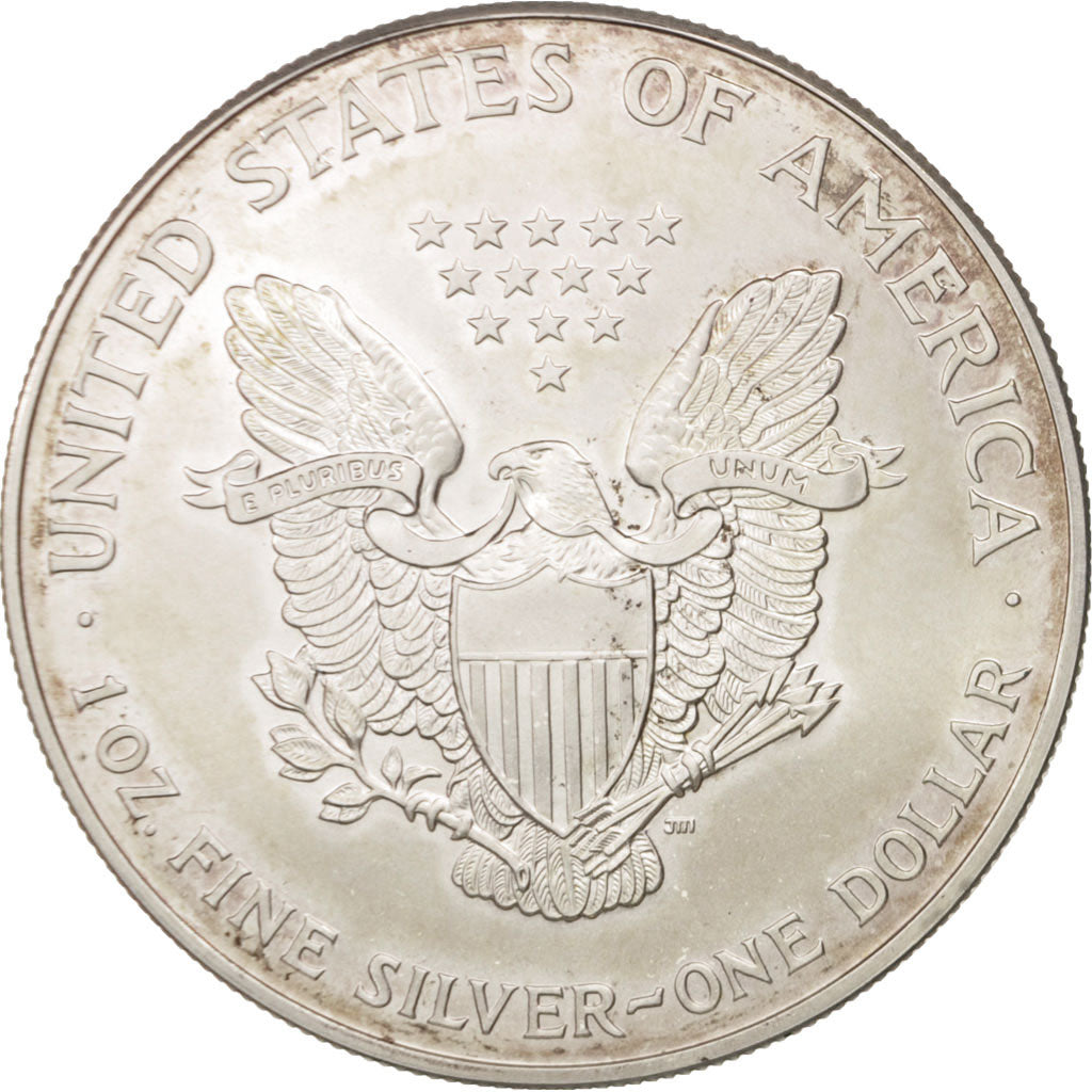 United States, Dollar, 2000, U.S. Mint, Philadelphia, MS(65-70), Silver, KM:273