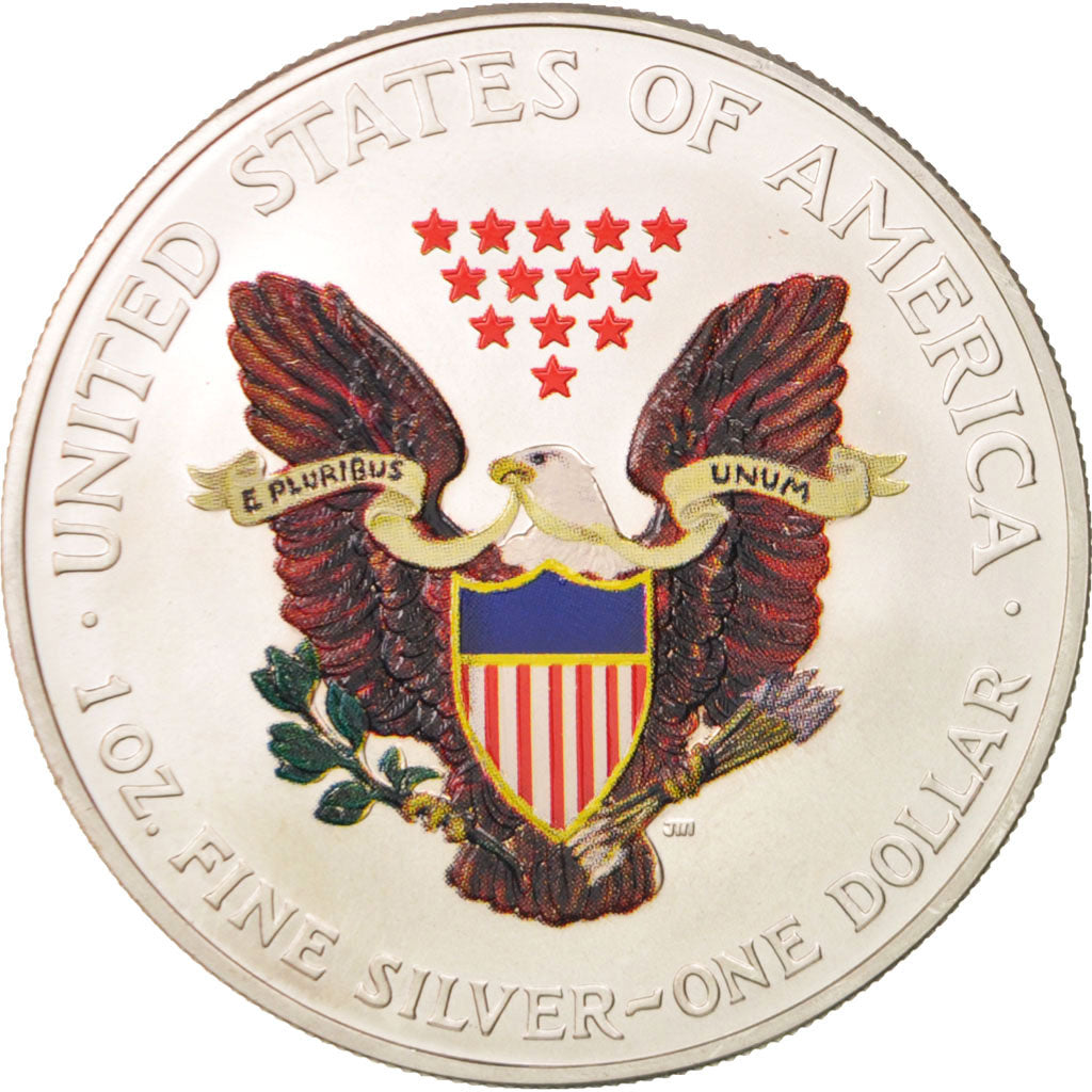 Coin, United States, Dollar, 2004, U.S. Mint, Philadelphia, MS(65-70), Silver