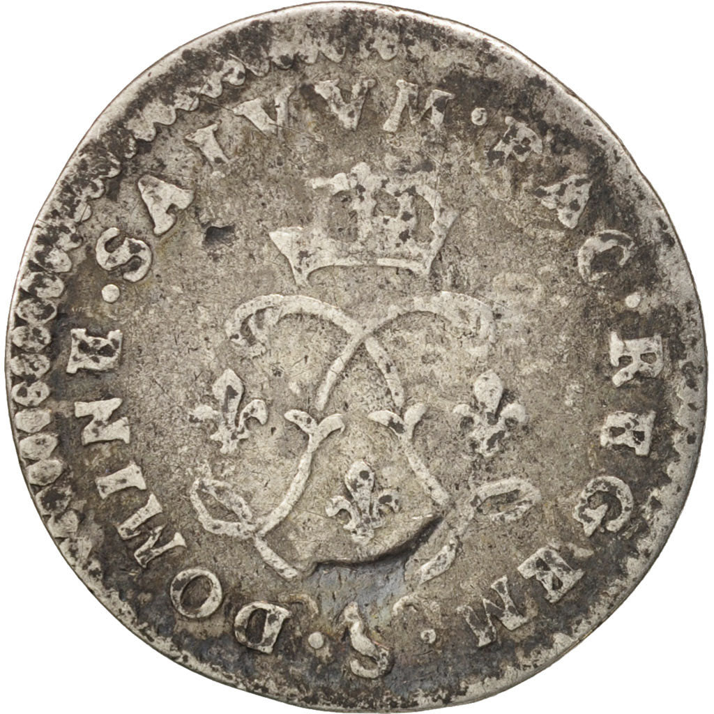 Frankreich, Louis XIV, 4 Sols, 1692, Reims, S, Silber, Gadoury:106