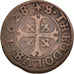 SWISS CANTONS, SITTEN, 1/2 Batzen, 1628, VF(20-25), Billon, KM:42