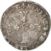 France, Henri IV, 1/4 Ecu, 1591, Bayonne, VF(20-25), Silver, Sombart:4686