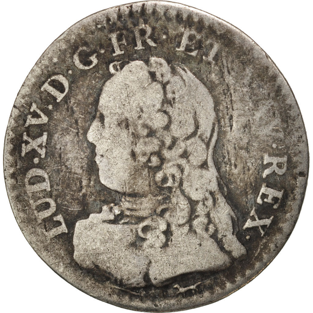Münze, Frankreich, Louis XV, 1/20 Écu  aux branches d'olivier (6 sols), 6