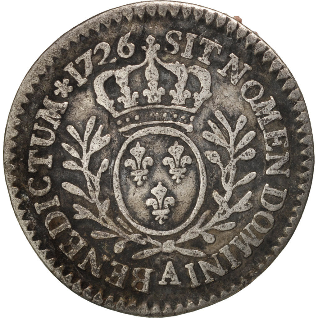 Münze, Frankreich, Louis XV, 1/20 Écu  aux branches d'olivier (6 sols), 6