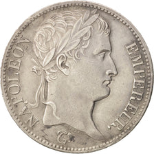 France, Napoléon I, 5 Francs, 1811, Paris, AU(50-53), Silver, KM:694.1