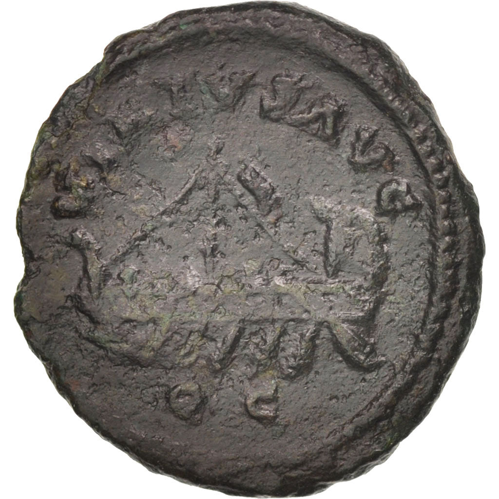 Coin, Allectus, Quinarius, Colchester, VF(20-25), Bronze, RIC:182