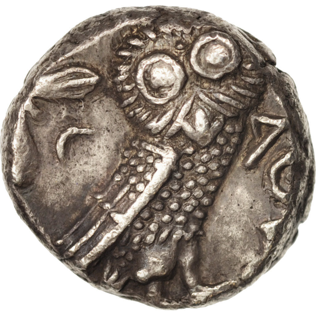 Coin, Attica, Tetradrachm, Athens, AU(55-58), Silver, SNG Cop:63