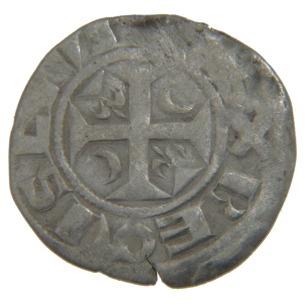 FRANCE, Silver Denarius, VF(20-25), Silver, Boudeau #1796, 1.00