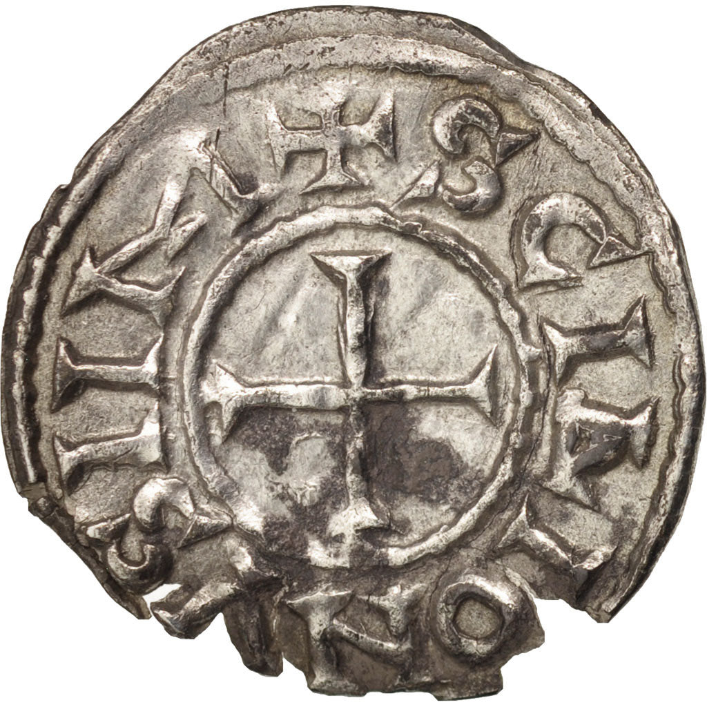 Coin, France, Denarius, Saint-Denis, EF(40-45), Silver, Prou:348