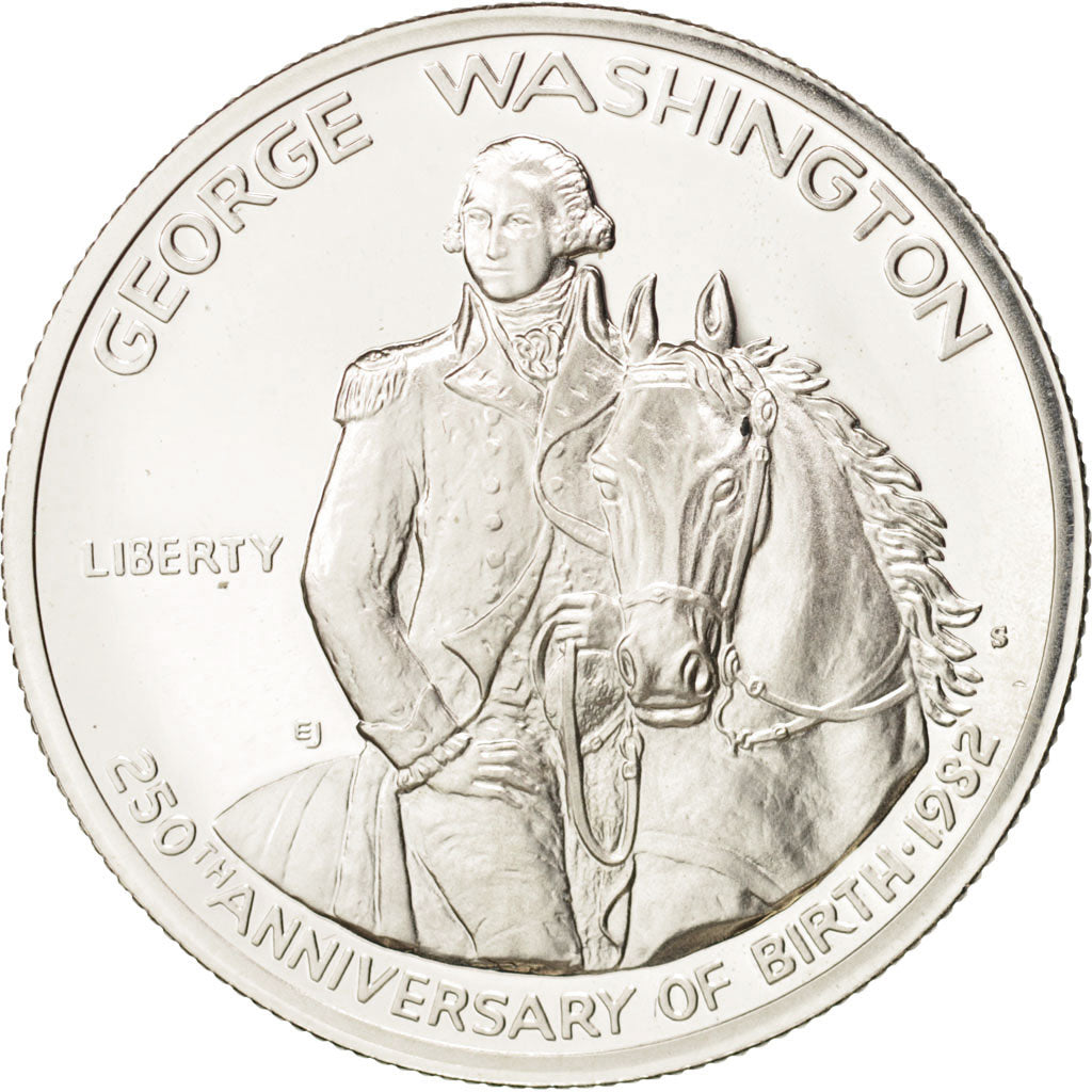 Vereinigte Staaten, Half Dollar, 1982, U.S. Mint, San Francisco, STGL, Silber