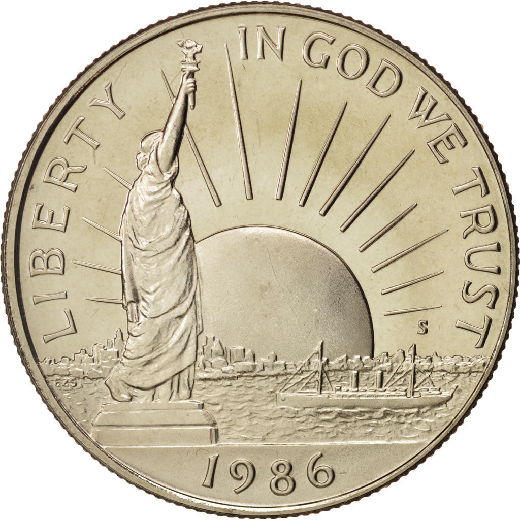 United States, Half Dollar, 1986, U.S. Mint, San Francisco, MS(65-70)