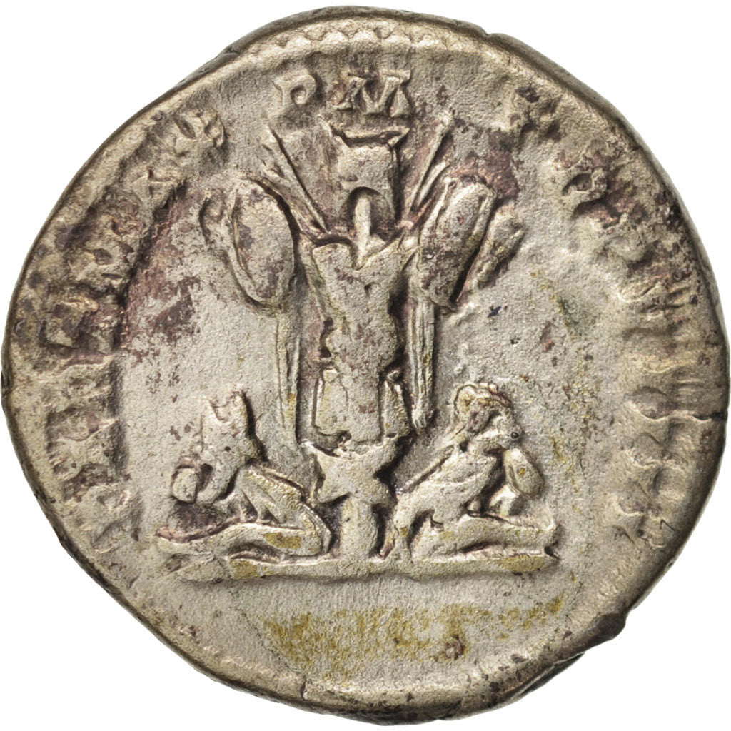 Septimius Severus, Denarius, Rome, EF(40-45), Silver, RIC:176