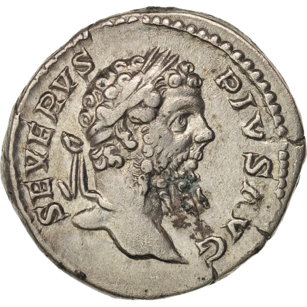 Septimius Severus, Denarius, Rome, SS+, Silber, RIC:211