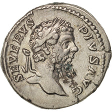 Septimius Severus, Denarius, Rome, SS+, Silber, RIC:211