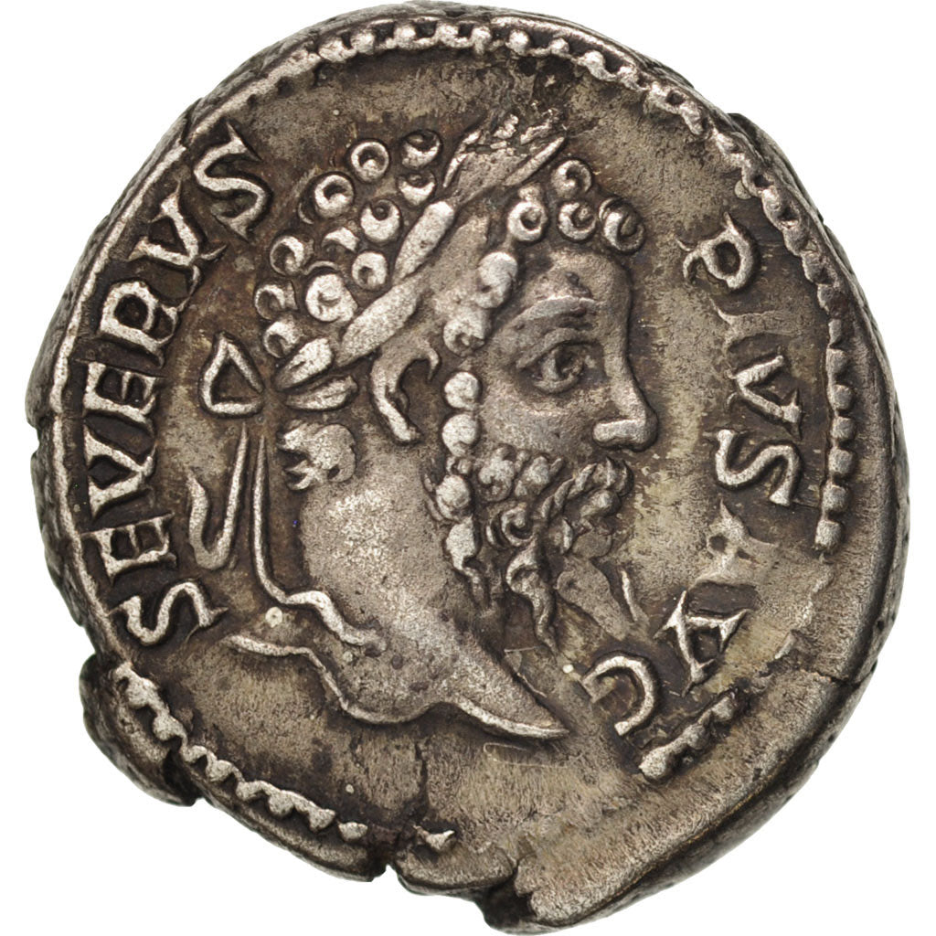 Septimius Severus, Denarius, Rome, AU(50-53), Silver, RIC:308