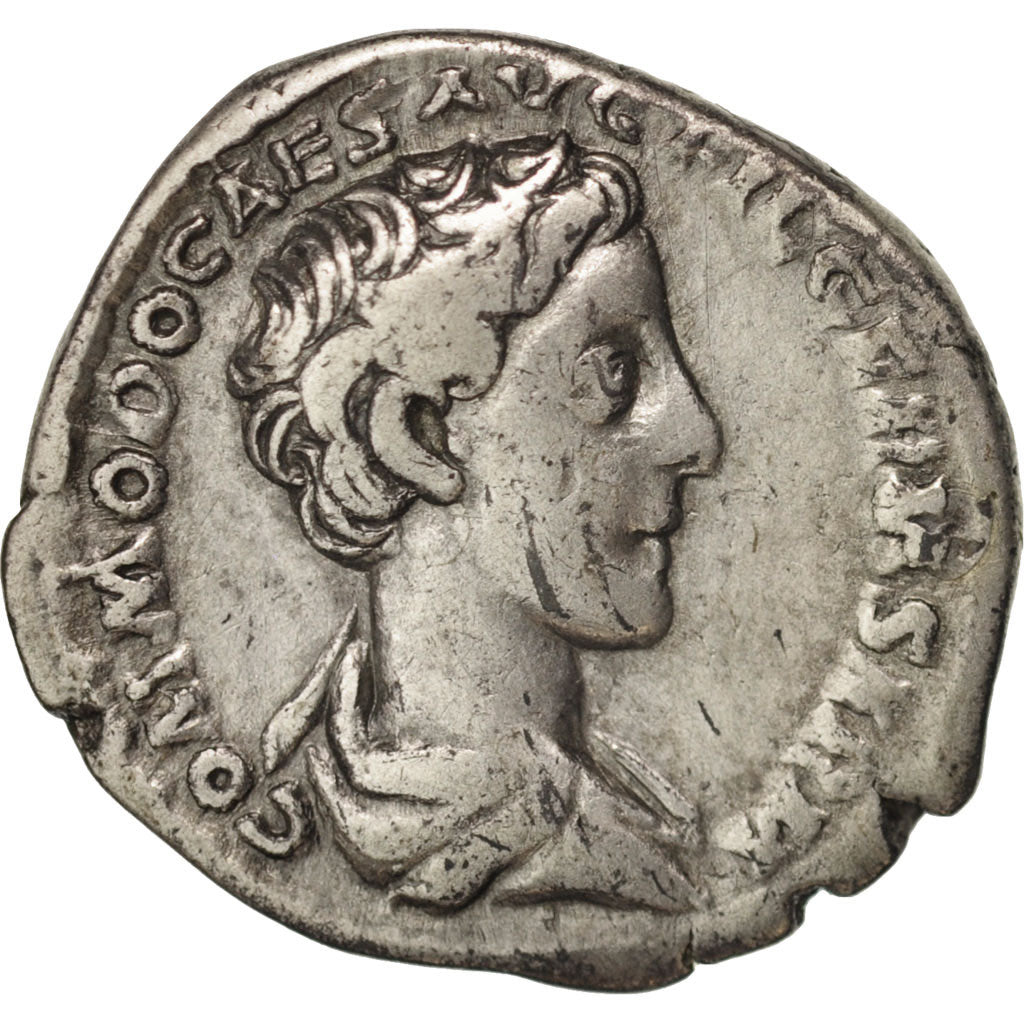 Commodus, Denarius, Rome, VF(30-35), Silver, RIC:613