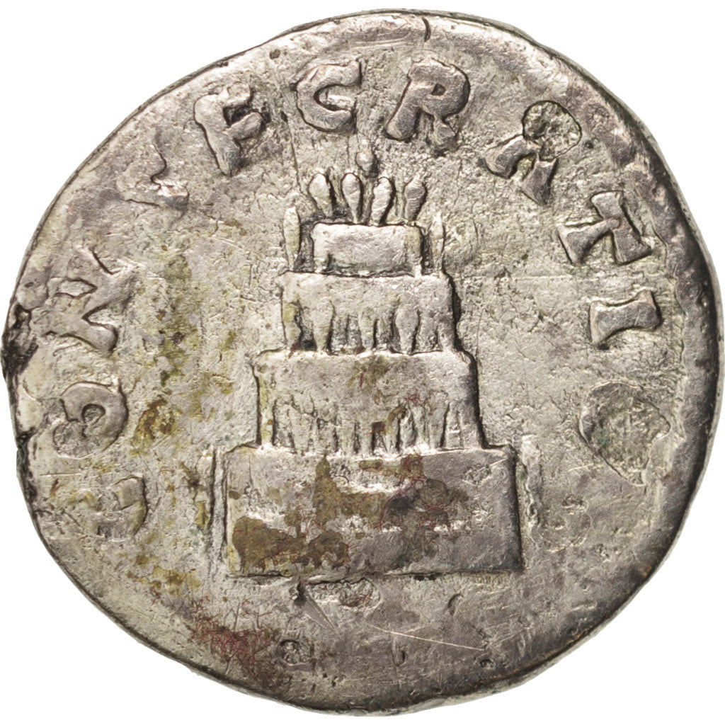 Antoninus Pius, Denarius, Rome, VF(20-25), Silver, RIC:438