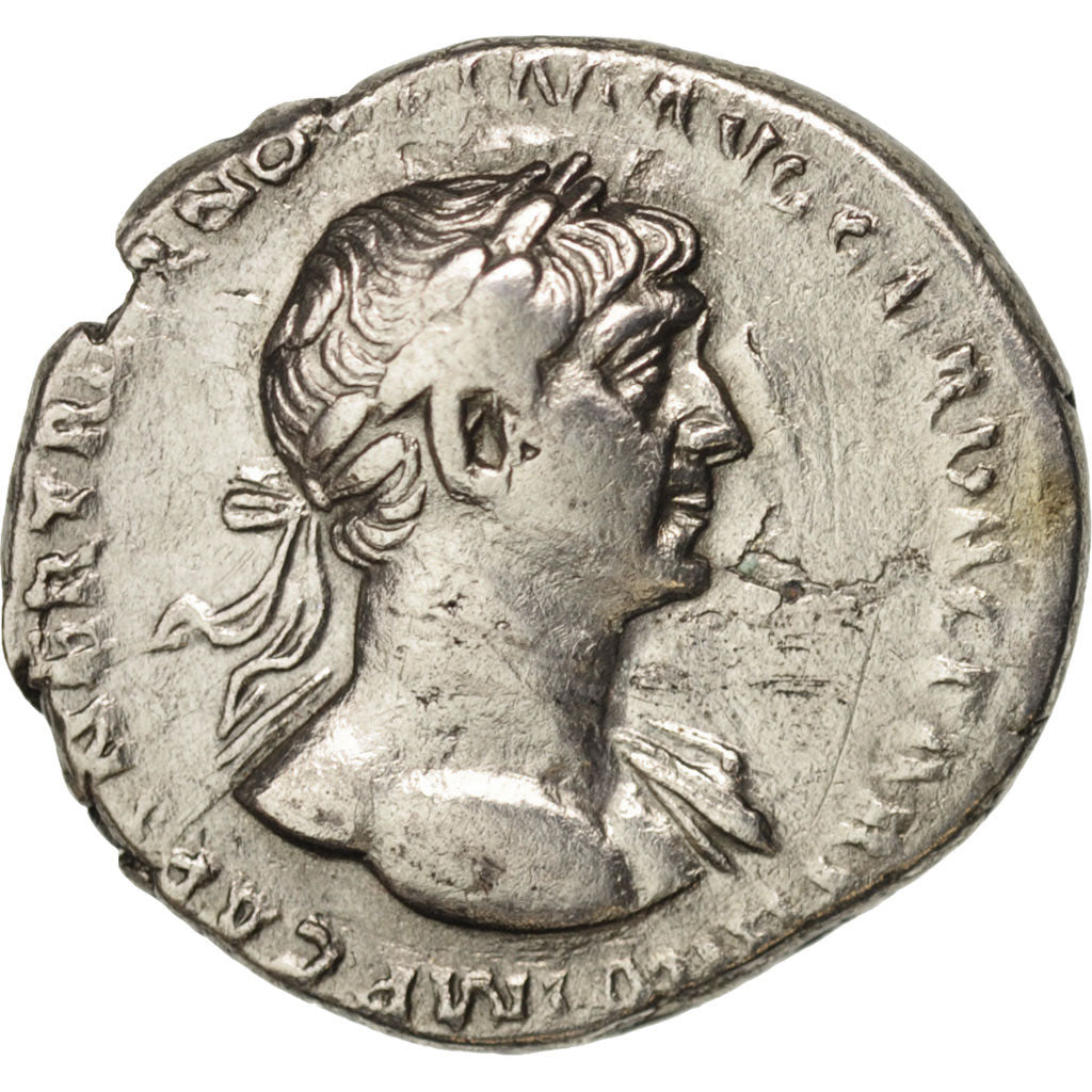 Trajan, Denarius, Rome, SS, Silber, RIC:364var