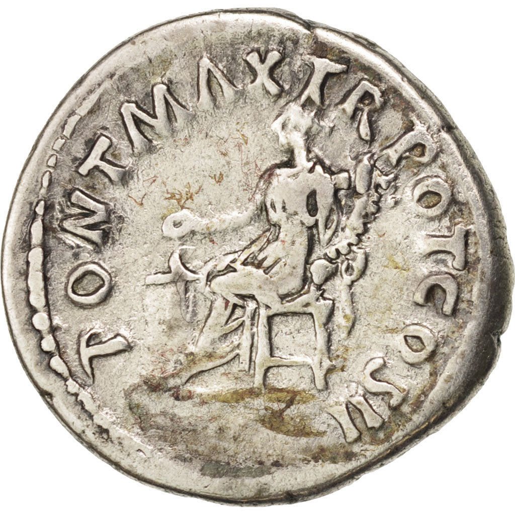Trajan, Denarius, Rome, S+, Silber, RIC:12