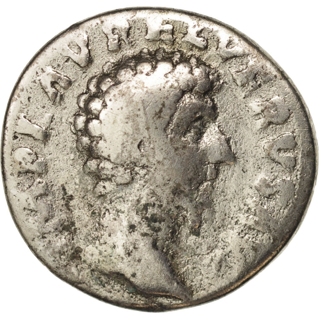 Coin, Lucius Verus, Denarius, Rome, VF(20-25), Silver, RIC:463