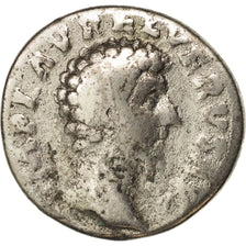 Coin, Lucius Verus, Denarius, Rome, VF(20-25), Silver, RIC:463