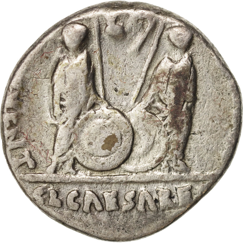 Augustus, Denarius, Lyons, VF(20-25), Silver, RIC:207