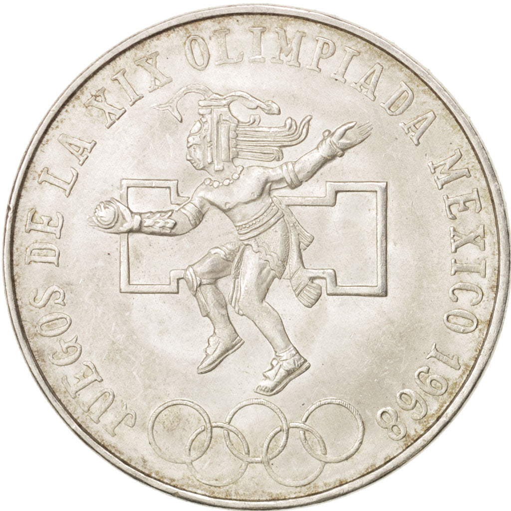 Mexique, 25 Pesos, 1968, Mexico City, SUP, Argent, KM:479.1