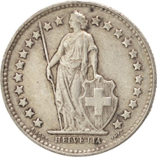 Coin, Switzerland, 1/2 Franc, 1945, Bern, EF(40-45), Silver, KM:23