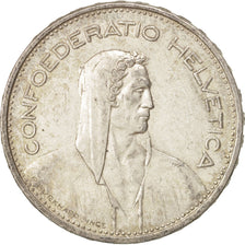 Coin, Switzerland, 5 Francs, 1939, Bern, AU(50-53), Silver, KM:40